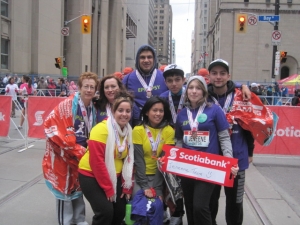Miss Canada Charity at Scotiabank Run