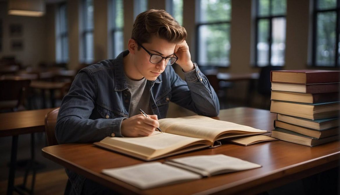 student studying for an ap course student studying for an ap course